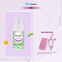 Bọt vệ sinh phụ nữ Betadine Feminine Wash Foam Daily Use Fresh & Active Lemon Verbena 100ml