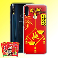 Ốp lưng dẻo cho điện thoại Zenfone Max Pro M2 - 01219 7969 LOC02 - Tặng bao lì xì Chúc Mừng Năm Mới - Hàng Chính Hãng