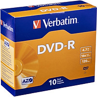 Đĩa Verbatim DVD-R 16X 10pk SC ( 95099)- Hàng Chính Hãng
