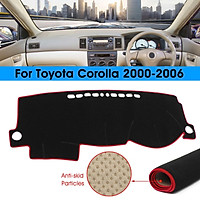 Dashmat Mat Dashboard Cover Dash Mat Pad Carpet For Toyato Corolla 2000-2006 #Blue #Red #Black