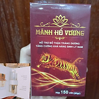 Mãnh Hổ Vương Viên Uống Hỗ Trợ Sinh Lý Cho Nam Giới, Tặng Kèm Mẫu Test Nước Hoa Lua Ngẫu Nhiên