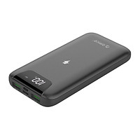 Pin Sạc Dự Phòng Tích hợp sạc không dây & màn hình LED 10000 mAh Orico WR10- Hàng Chính Hãng