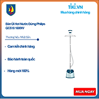 Bàn Ủi Hơi Nước Đứng Philips GC518 1600W - Xanh Ngọc - Hàng Nhập Khẩu