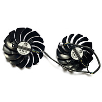 Quạt làm mát GPU 2PCS 95mm PLD10010S12HH 4PIN RX580 cho Card đồ họa GTX 960 GTX980Ti GAMING GTX 950 GTX 1060 1080 470 GAMING