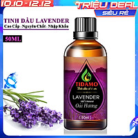 Tinh Dầu Lavender Nguyên Chất Nhập Khẩu 50ML (Oải Hương), Tinh Dầu Xông Phòng Oải Hương Giúp Thư giản, Khử Trùng Và Bảo Vệ Sức Khỏe, Sử Dụng Với Máy Xông Tinh Dầu Cho Gia Đình Và Văn Phòng