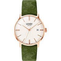 Đồng Hồ Nam Henry London HL40-S-0362 - Dây Da