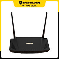 Bộ Phát Sóng Wifi Router Chuẩn Wifi 6 Băng Tần Kép Asus AX56U Đen - Hàng chính hãng