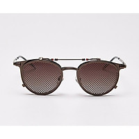 Kính mát nắp gập ASMA local brand DOKCRAZY thời trang nam nữ gọng tròn mắt râm ngầu phân cực chống tia UV retro trendy
