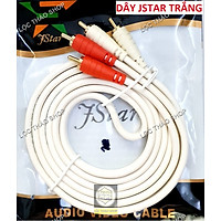 Cáp loa 4 đầu AV hoa sen dài 1.8M 3M 5M 10M CAO CẤP (Dây loa AV 2 ra 2)