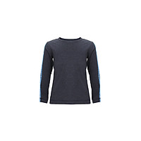 Áo T-shirt Bé Gái Tay Dài_Yvette LIBBY N'guyen Paris_YVETTE COOL GT1 _Màu Xanh (Navy) _Cotton Mélange hữu cơ (Organic)