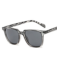 Men Square Frame Sunglasses Retro Stylish Sunglasses Wear Decoration