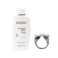 Sữa Dưỡng Kích Trắng Da Toàn Thân CHATEAU ROUGE Lait De Beaute Soin Unifiant 400ml + Tặng Kèm 1 Băng Đô Tai Mèo Xinh Xắn