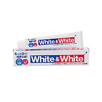 Kem Đánh Răng Nhật Bản Lion White & White Lion Hương Bạc Hà Làm Sạch Sảng Khoái 150g