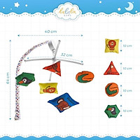 Bộ treo nôi phát nhạc kích thích thị giác cho bé - Lalala Baby