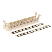 Replacement 66Punch Down 50Pair Wiring Block 66-IDC 110-IDC Phone Voice Data