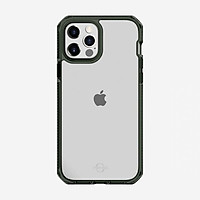 ỐP LƯNG ITSKINS (FRANCE) HYBRID TEK DROP SAFE 3M/10FT IPHONE 12 PRO MAX - HBTEK-BKTR CHÍNH HÃNG