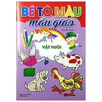 Vật Nuôi - Bé Tô Màu Mẫu Giáo