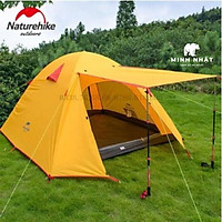 Lều cắm trại Naturehike phiên bản nâng cấp khung hợp kim nhôm, chống mưa, chống thấm, rộng rãi, gấp gọn.