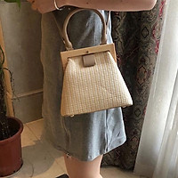IELGY Túi Xách Nữ Kiểu Dáng Vintage Thời Trang Cá Tính