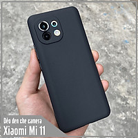 Ốp lưng cho Xiaomi Mi 11 TPU dẻo đen che Camera