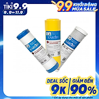 Combo lõi lọc nước Karofi 1, 2, 3 dành cho nước Cứng - Hàng Chính Hãng