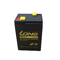 Ắc Quy LONG 6V 5Ah – WP5-6 - Ắc Quy Cho UPS, Inverter, Cân Điện Tử