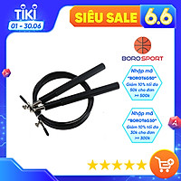 Dây nhảy lõi thép, tay cầm hợp kim nhôm, bền bỉ dẻo dai Cleacco