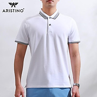 Áo polo nam Aristino APS010S8 xẻ gấu năng động