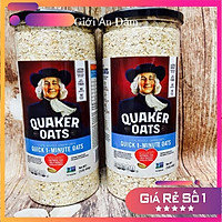 Yến Mạch Quaker oats quick 1 minute Mỹ 500g