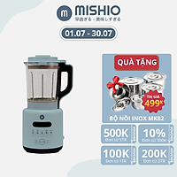 Máy chế biến thực phẩm, nấu cháo, làm sữa siêu mịn Mishio - Hàng chính hãng