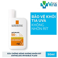 Kem chống nắng dạng sữa lỏng nhẹ không nhờn rít La Roche-Posay Anthelios Shaka Fluid SPF 50+ 50ml