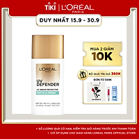 Kem chống nắng mịn nhẹ bảo vệ da chống lão hóa L’Oreal Paris UV Defender 50ml