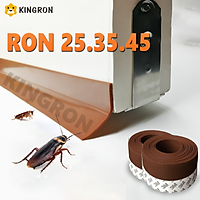 Thanh dán cửa chắn khe hở -Ron cao su chống côn trùng giữ nhiệt máy lạnh điều hòa size 253545mm