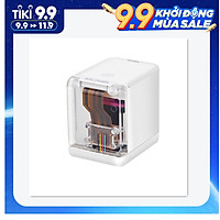 MBrush Handheld Printer Portable Mini Inkjet Printer Color Barcode Printer 1200dpi with Ink Cartridge APP for Customized