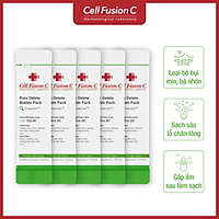 Mặt Nạ Đất Sét Thanh Lọc Da Siêu Bọt Cell Fusion C Pore Delete Bubble Pack (5g x 5 gói)