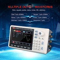 UNI-T Function/Arbitrary Waveform Generator 60MHz DDS Dual Channel Signal Generator Counter 200MSa/s Frequency Meter