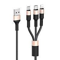 Cáp Sạc Đa Năng 3 Trong 1 Hoco X26 - Hàng nhập khẩu