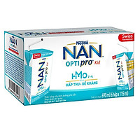 Combo 2 Thùng Sữa Nước Nestlé NAN OPTIPRO Kid Hộp Pha Sẵn (36x115ml) - 36 Hộp/Thùng