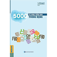 5000 Từ Vựng Tiếng Hàn Thông Dụng (tặng bookmark KZ)