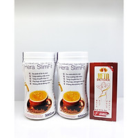 COMBO 2 HỘP SỮA HERA SLIMFIT HỖ TRỢ GIẢM CÂN (500 GRAM) - TẶNG KÈM 1 HỘP SINH TỐ KETO DETOX - HỖ TRỢ BỔ SUNG 28 LOẠI VITAMIN, KHOÁNG CHẤT VÀ CHẤT XƠ - BỔ SUNG NĂNG LƯỢNG THIẾT YẾU CHO CƠ THỂ - KHÔNG GÂY MỆT MỎI