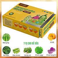 Bột rau dinh dưỡng cho bé Dalahouse - Hộp 21 gói 3gr với 7 vị - Cân bằng chế độ dinh dưỡng cho trẻ