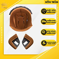 Lót nón bảo hiểm 3/4 Royal M139 gồm 1 lót và 2 ốp tai phiên bản mới