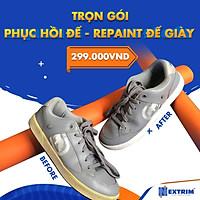 HCM E-voucher - Trọn gói Phục hồi màu đế - Làm trắng đế giày ố vàng tại EXTRIM Vệ sinh giày