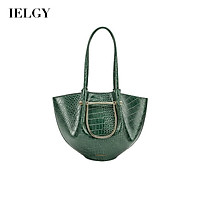 Túi Đeo Vai Nữ IELGY Họa Tiết Da Cá Sấu Sức Chứa Lớn Thời Trang Hàn Quốc Thông Thường