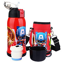 Bình Giữ Nhiệt Disney Kèm Ống Hút Bằng Inox Hai Lớp Cho Trẻ Em (550Ml)