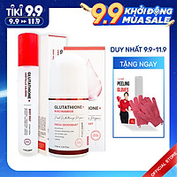 Bộ Sản Phẩm Lăn Nách Mờ Thâm và Xịt Giảm Mụn Lưng Dưỡng Trắng Cơ Thể Angel's Liquid Glutathione Plus Niacinamide