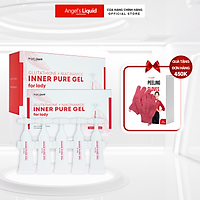 Siêu Tinh Chất Làm Hồng Se Khít Vùng Kín Angel Liquid Glutathione Plus Niacinamide Inner Pure Gel 15 Ống (Có Che Tên)
