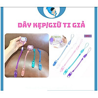 Dây Đeo/Giữ Ti Giả Lò Xo Giúp Giữ Ti Giả Không Bị Rơi Bẩn, Tiện Lợi An Toàn Cho Bé
