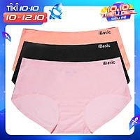 Combo 3 Chiếc Quần Lót Nữ Không Đường May Cao Cấp iBasic V189