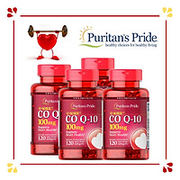 TPCN hỗ trợ sức khỏe tim mạch Co Q10 100mg 120 viên Puritan's Pride Mỹ